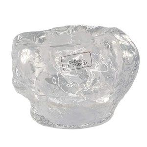 Austria 24% Lead Crystal Votive Candle Holder Glass